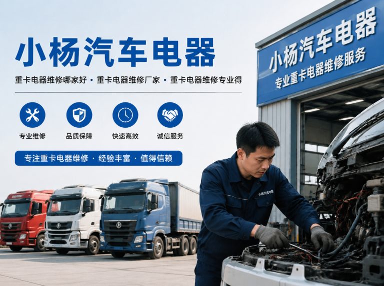 宝清县为重卡运输提供电器维修方案